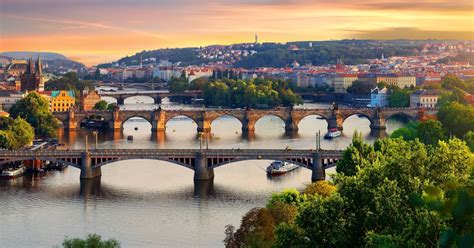 moldava fiume praga.